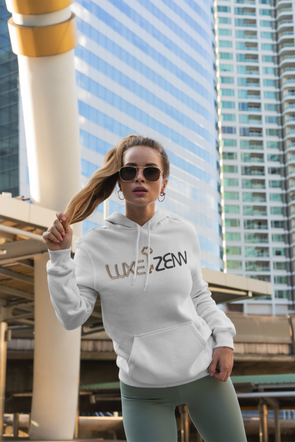 LuxeZenn Women's Organic Cotton Oversized Hoodie – Soft, Stylish & Eco-Friendly - Image 2